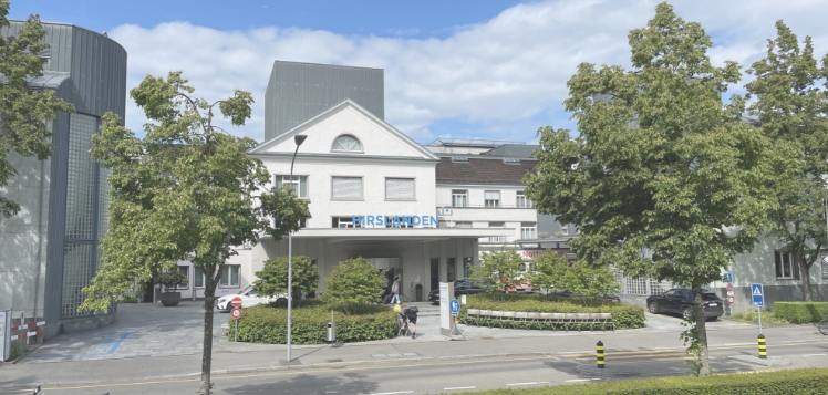 Klinik Hirslanden von aussen.